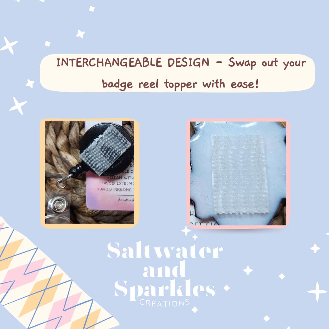 Highland Cow Badge Reel, Glittery Badge Reel, Interchangeable Badge Reel, Cute Retractable Badge Reel For Students, Teachers, Nurses