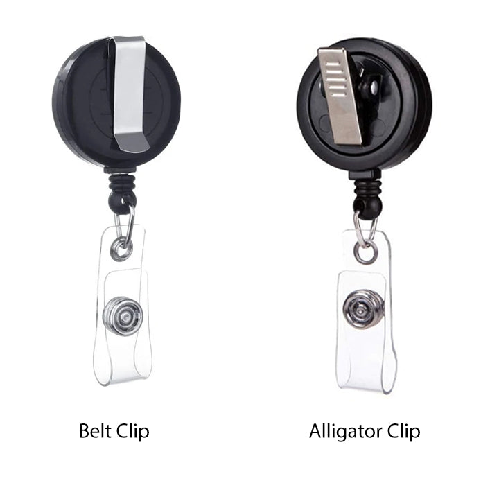 Halloween Ghost Badge Reel Topper (Choose From Topper Only, With Alligator Clip, Or With Belt Clip)