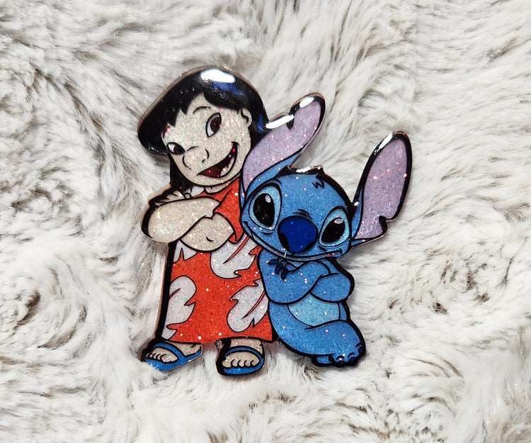 Cartoon Badge Reel Topper (Choose From Topper Only, With Alligator Clip, Or With Belt Clip)