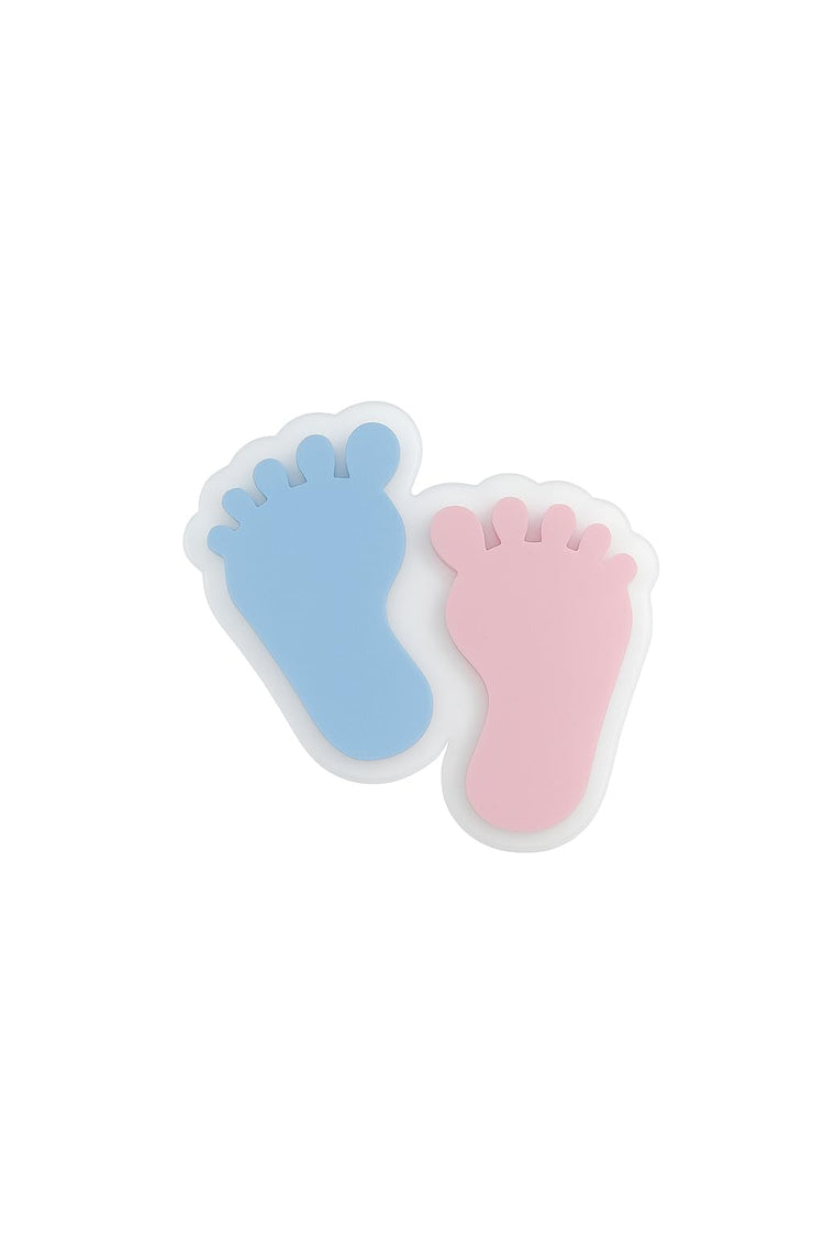 Baby Feet NICU Badge Reel, Interchangeable Badge Reel Topper, Cute Retractable Badge Reel ID Holder for Nurse, Student, RN